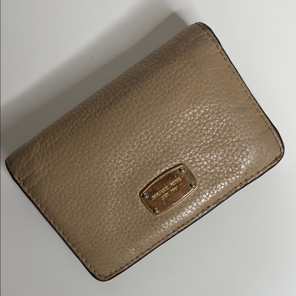 Michael Kors Pebbled Leather Wallet